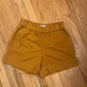 Everlane Women's Mustard Shorts size 10